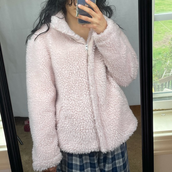 sherpa fleece jacket - Picture 2 of 4